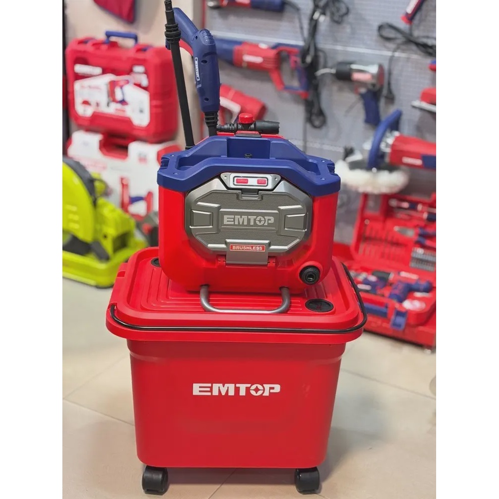 کارواش فشار قوی و قابل حمل شارژی امتاپ مدل ELPW4055061 آوانور - پس کرایه