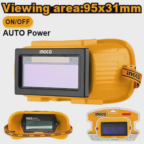 عینک جوشکاری اتوماتیک اینکو مدل AHM112 آوانور - پس کرایه