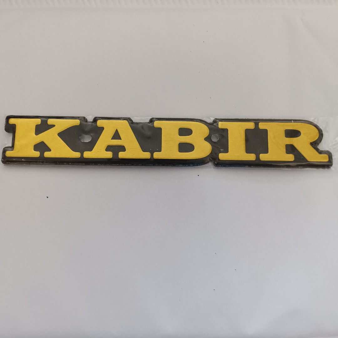 آرم باک موتور سیکلت کبیر kabir رنگ طلایی بسته 2 عددی