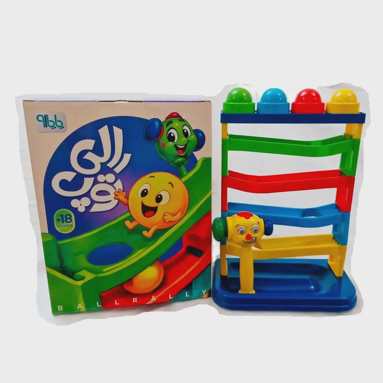 رالی توپ توپ و سرسره پاپارو