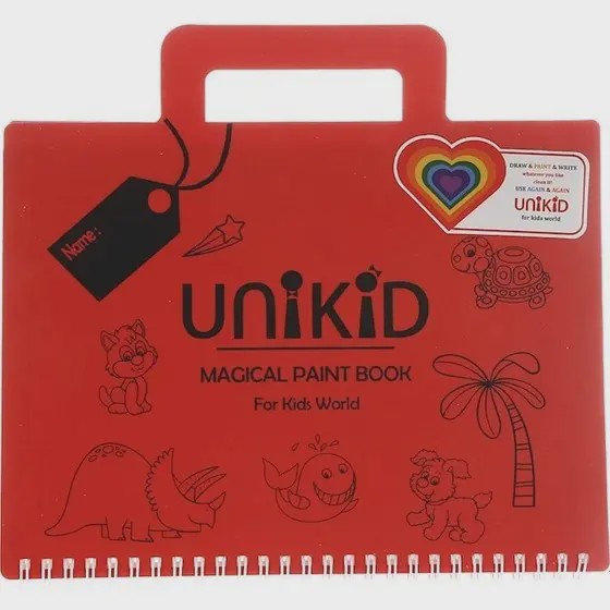 دفتر نقاشی جادویی یونیکید UNIKID UK-ST-101