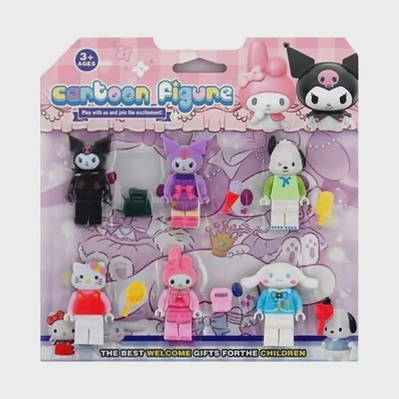 لگو مینی فیگور کرومی پک 6 عددی 22657 Cartoon Figure