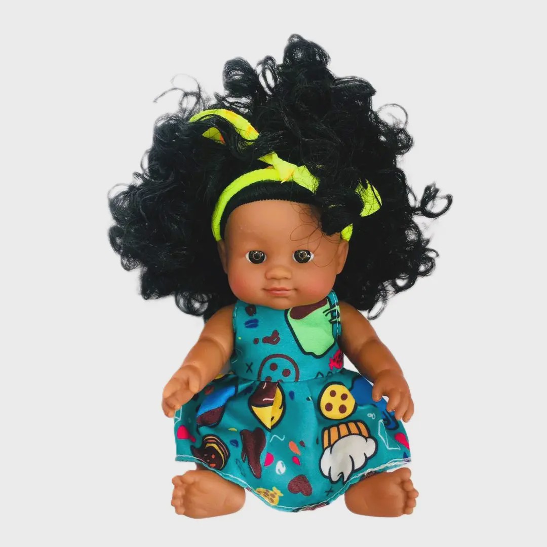 عروسک سیاه پوست می می 18 سانتی مدل 1118 Baby MayMay