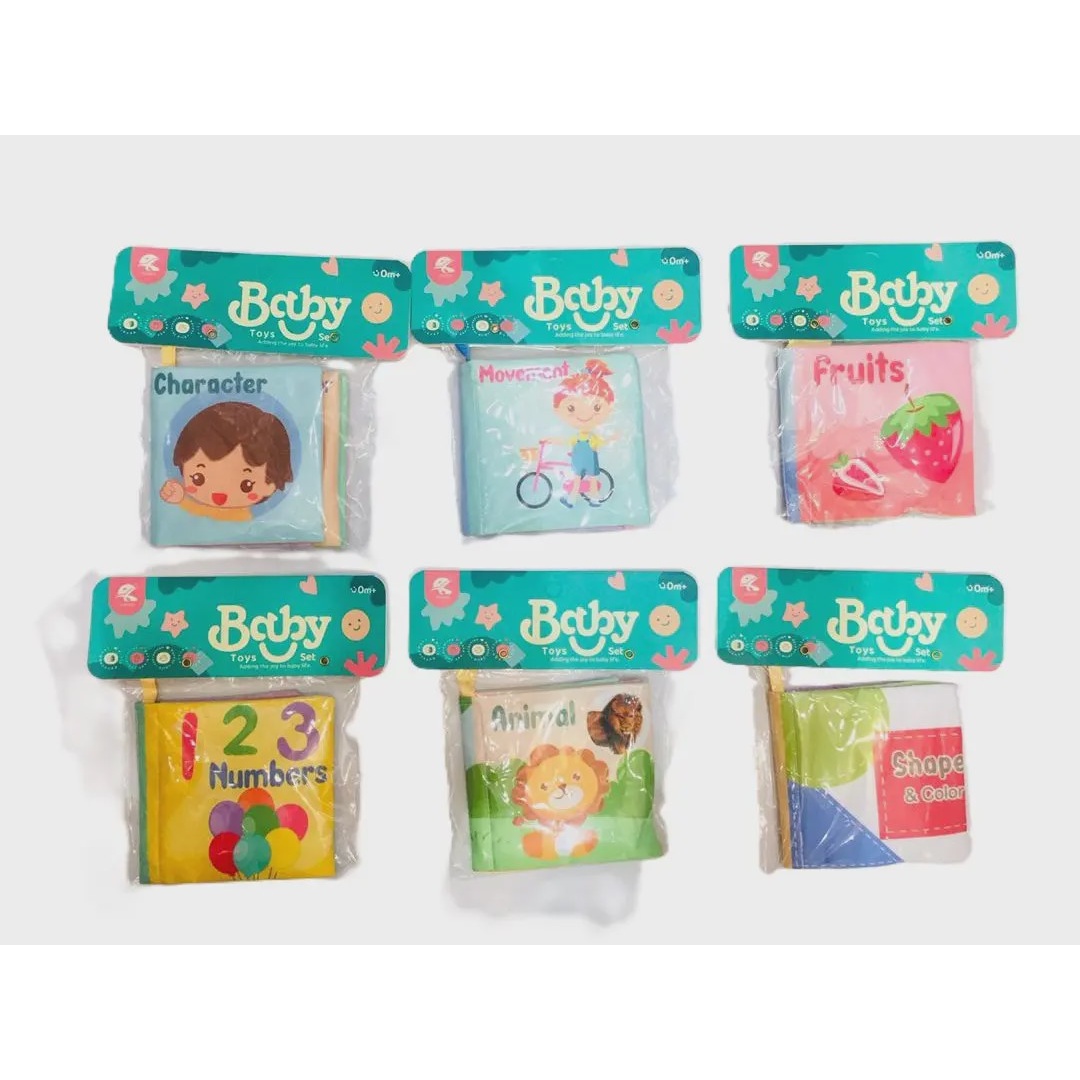 اولین کتاب پارچه ای نوزادی سوت دار XINDEE