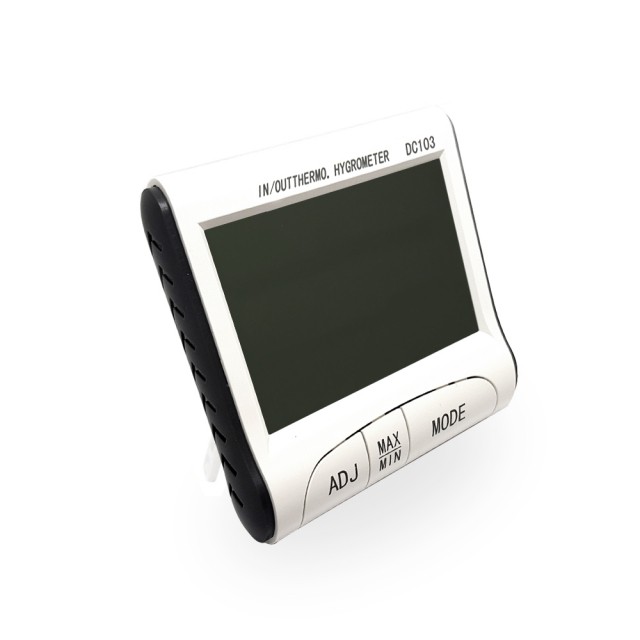 دماسنج و رطوبت سنج دیجیتالی مدل DC-103 (با سنسور داخلی و خارجی)