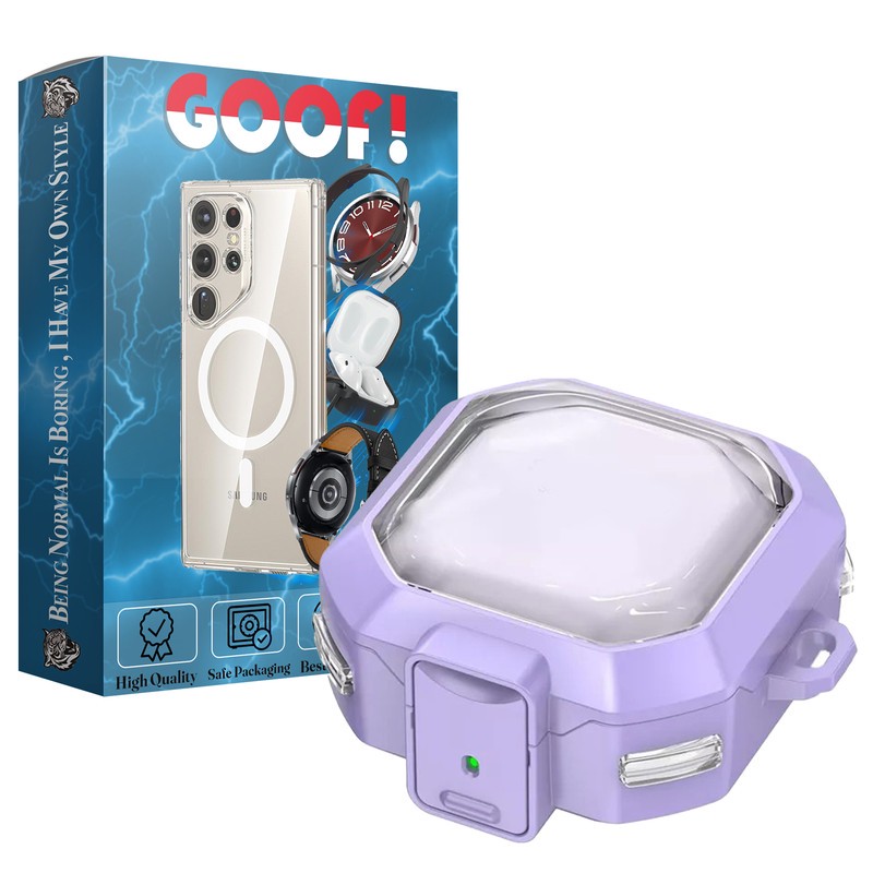 کاور گوف مدل Stop Time مناسب برای کیس هدفون سامسونگ Galaxy Buds Live Buds Pro Buds 2 Buds 2 Pro
