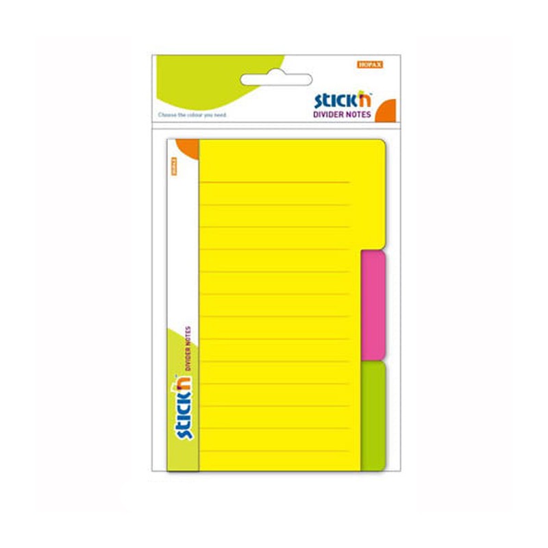 کاغذ یادداشت چسب دار مدل Divider بسته 60 عددی