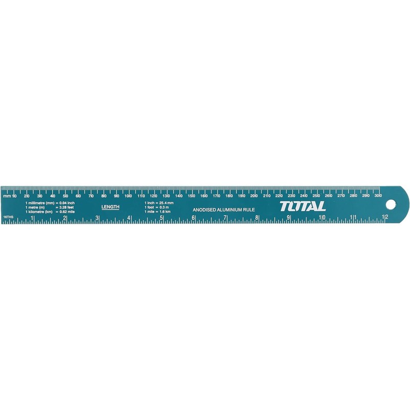 خط کش 30 سانتی متری توتال مدل TMT633002