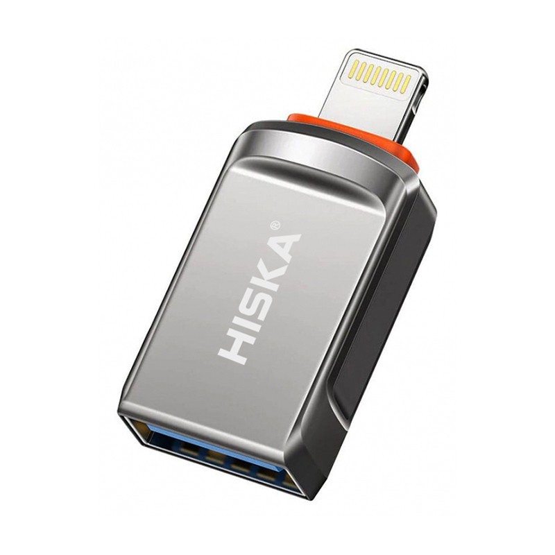 مبدل USB 3.0 OTG به لایتنینگ هیسکا مدل H1