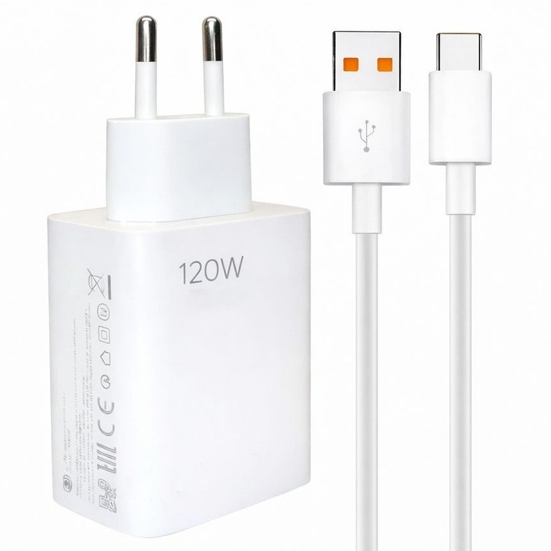 شارژر دیواری 120 وات مدل MDY-12-AEU به همراه کابل USB-C