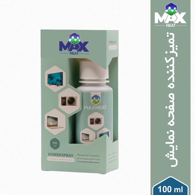 کیت تمیز کننده صفحه نمایش ال ای ادی و ال سی دی مکس نیت مدل 2020 حجم 100 میلی لیتر