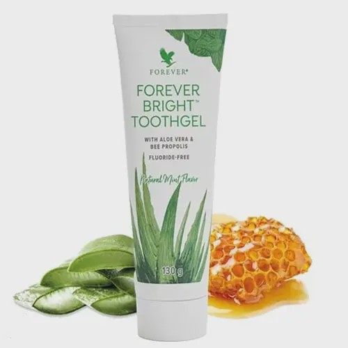 خمیردندان بدون فلوراید فوراور Forever Bright Tooth Gel