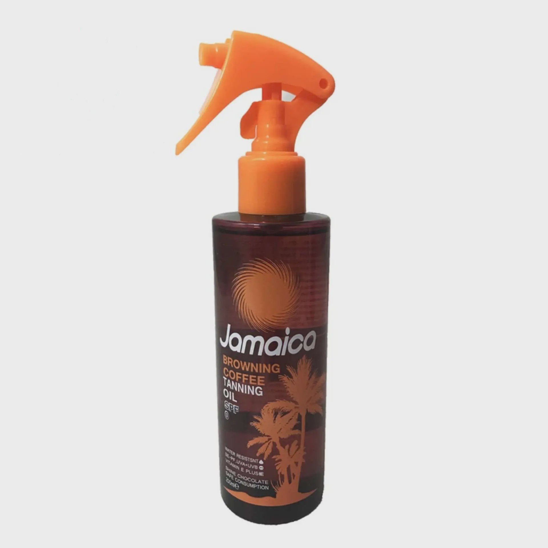 روغن آفتاب جامائیکا حاوی عصاره قهوه حجم 200 میل Jamaica Coffee Tanning Oil