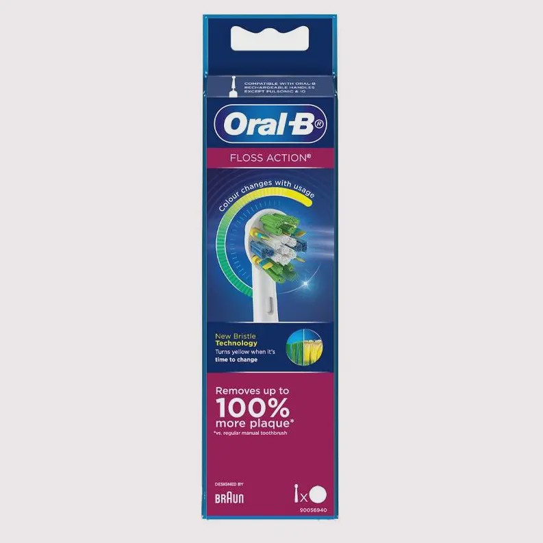 سری یدک مسواک برقی اورال- بی مدل Floss Action بسته 4 عددی