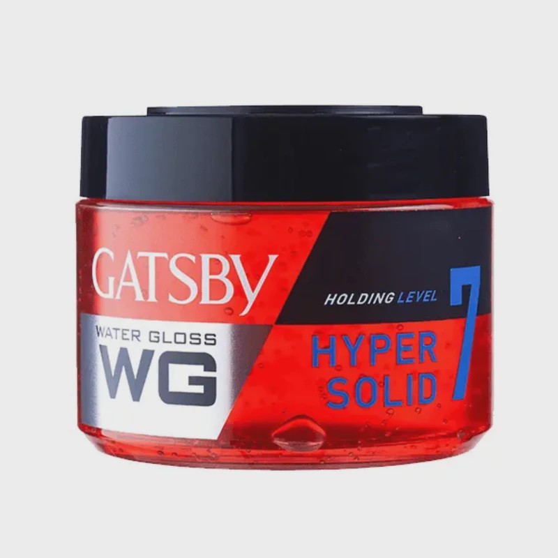 ژل مو گتسبی GATSBY Holding Level Hyper Solid 7 حجم 300 میلیلیتر