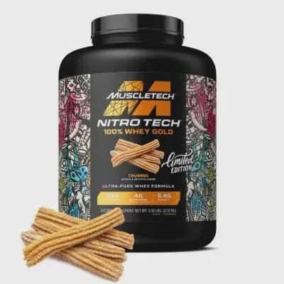 وی گلد نیتروتک لیمیتد ماسلتک LIMITED WHEY MUSCLETECH 2.32KG