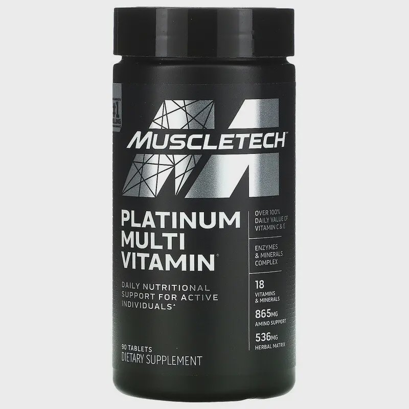 مولتی ویتامین پلاتینیوم ماسل تک 90 عددی Muscletech Platinum Multi-Vitamin