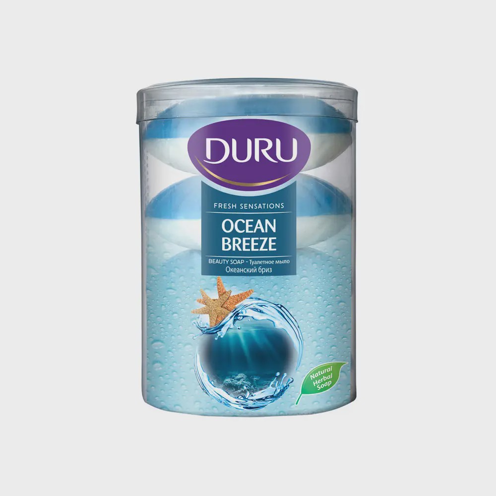 صابون دورو رایحه اقیانوس Duru بسته 4 عددی