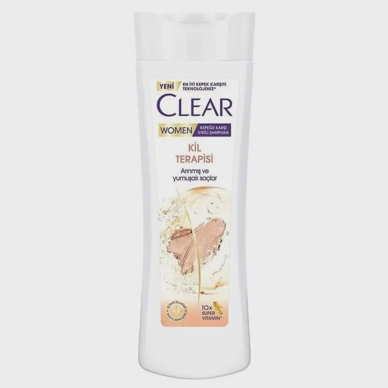 شامپو کلیر زنانه ترکیه ضد شوره و نرم کنند 350 میل Kil Terapisi CLEAR
