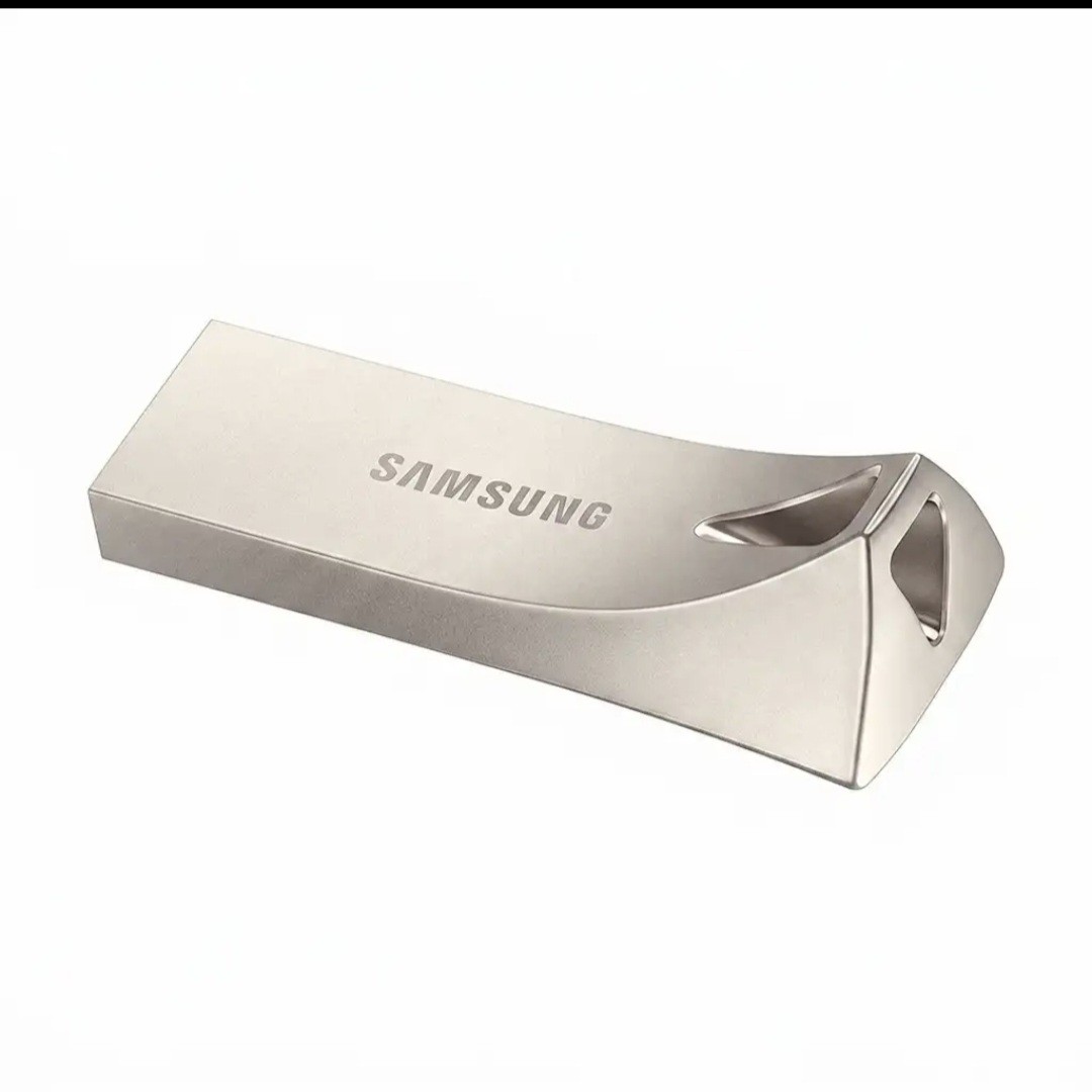 فلش مموری سامسونگ مدل Bar Plus MUF-32BE ظرفیت 16 گیگابایت با پورت USB سه نقطه یک بدنه فلزی و مقاوم در برابر آب شوک حر...