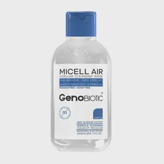 میسلار واتر ژنوبایوتیک پوست خشک و حساس مدل Micellar Air حجم 240 میلی لیتر