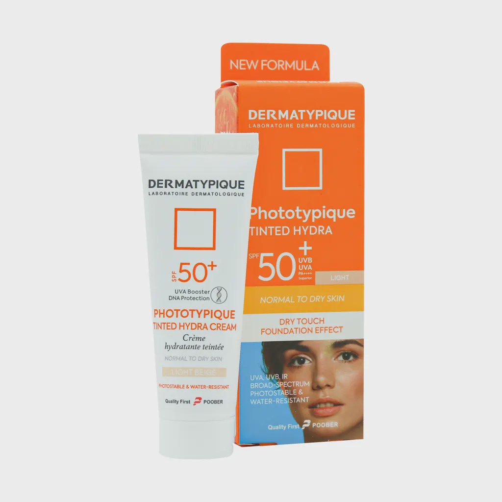 ضد آفتاب پوست خشک SPF50 درماتیپیک 50 میلی لیتر