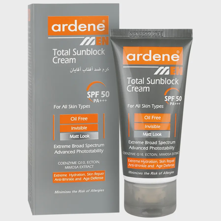 آردن کرم ضد آفتاب آقایان SPF50