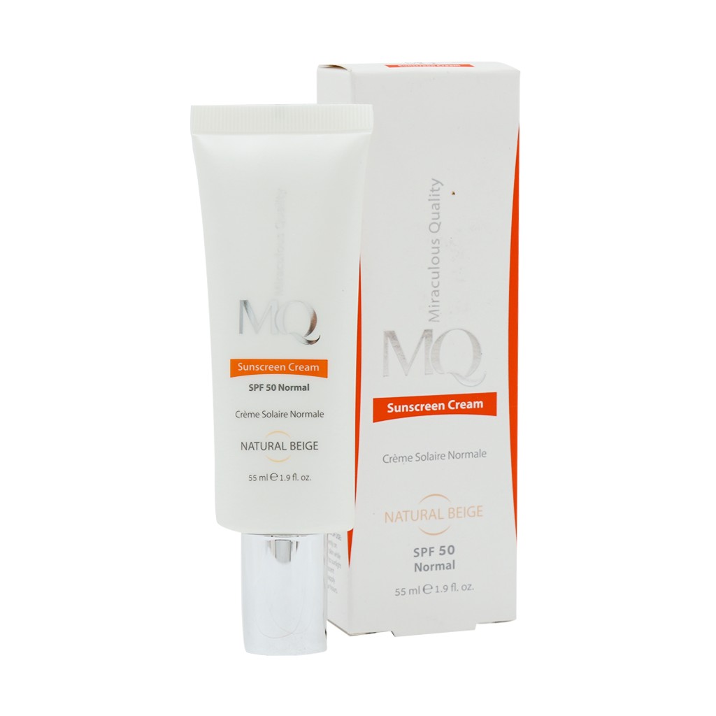 کرم ضد آفتاب پوست نرمال SPF50 ام کیو 55 میلی لیتر