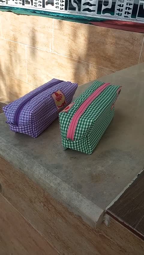 جامدادی چرم طرح روباه جامدادی 