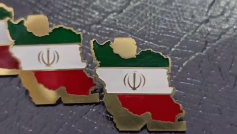اتیکت/بج سینه/نشان نقشه ایران