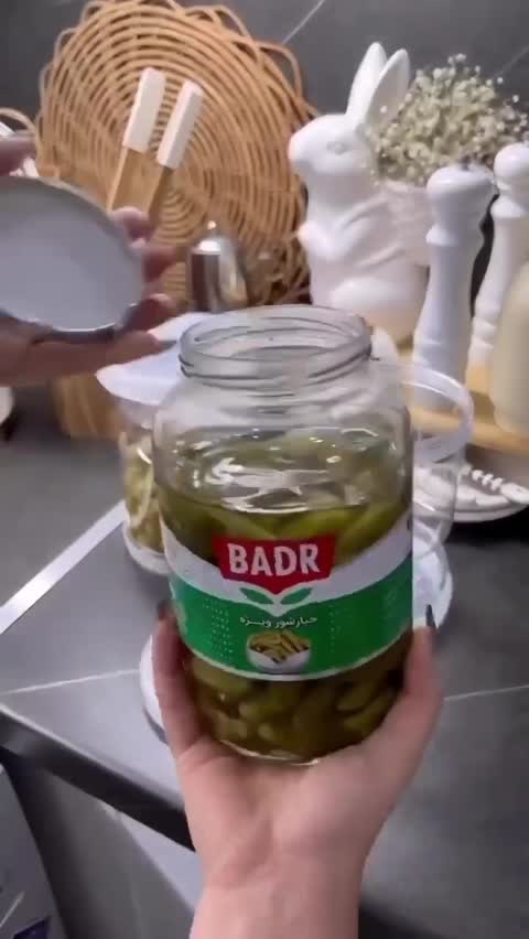 ظرف نگهدارنده خیارشور آکام