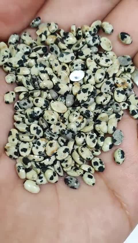 جاسپر خالدار معروف به سنگ جاسپر بلدرچینی تراش مارکیز مخراجی
