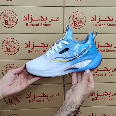 کتونی زیره کپسولی مردانه پسرانه سایز 41 تا 44 رنگ سفید آبی زیره کپسولی لژ 5 سانتی کفی طبی رویه بافت خارجی سبک و راحت