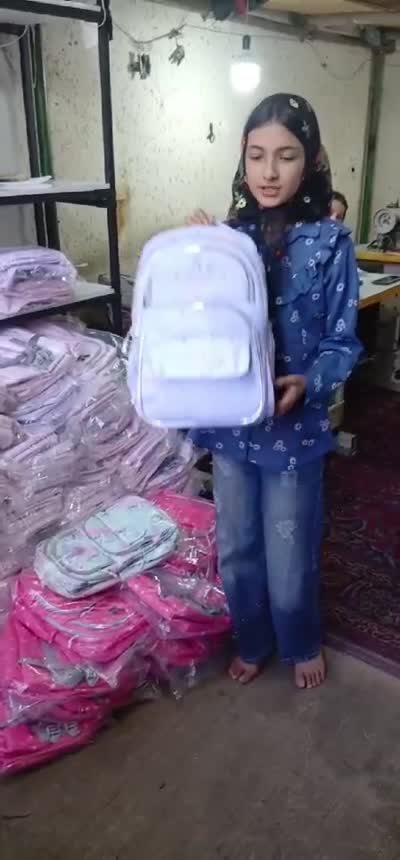 کوله پشتی مدرسه ای دخترانه شیک و جدید luna moham005