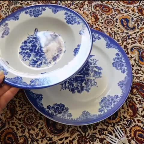 سرویس چینی غذاخوری 102 پارچه فلورانس چینی زرین ایران