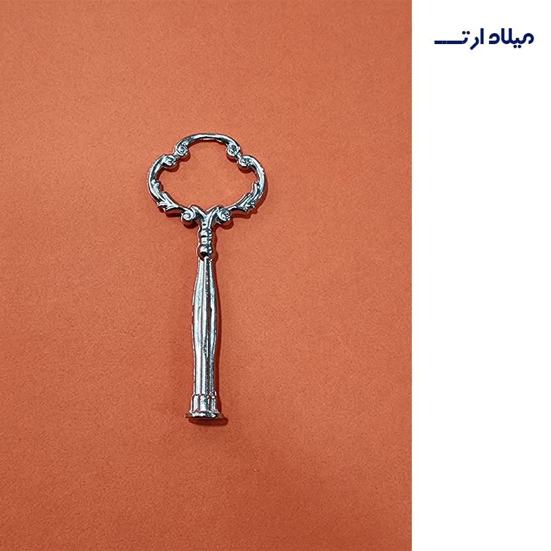 هولدر یک طبقه نقره ای مدل کوئین