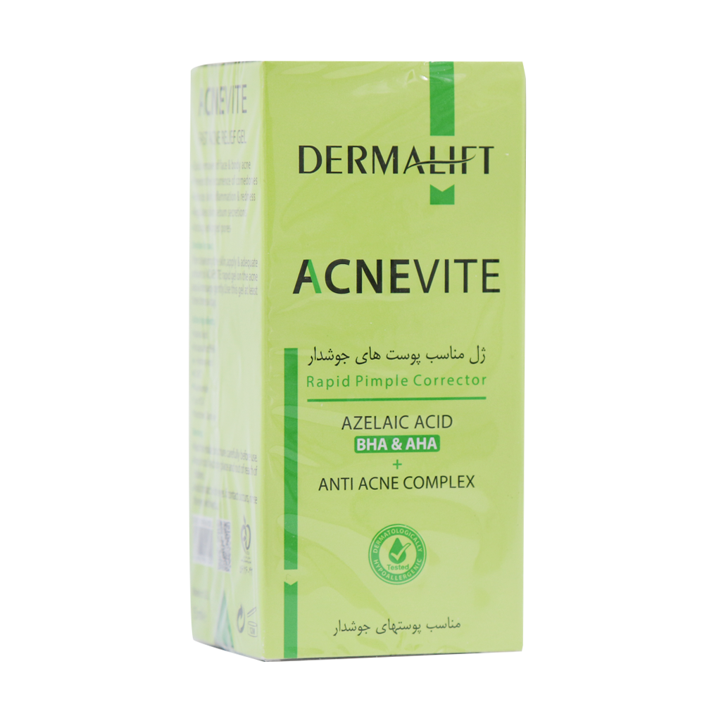 ژل آکنویت اورژانسی مناسب پوست های جوشدار درمالیفت