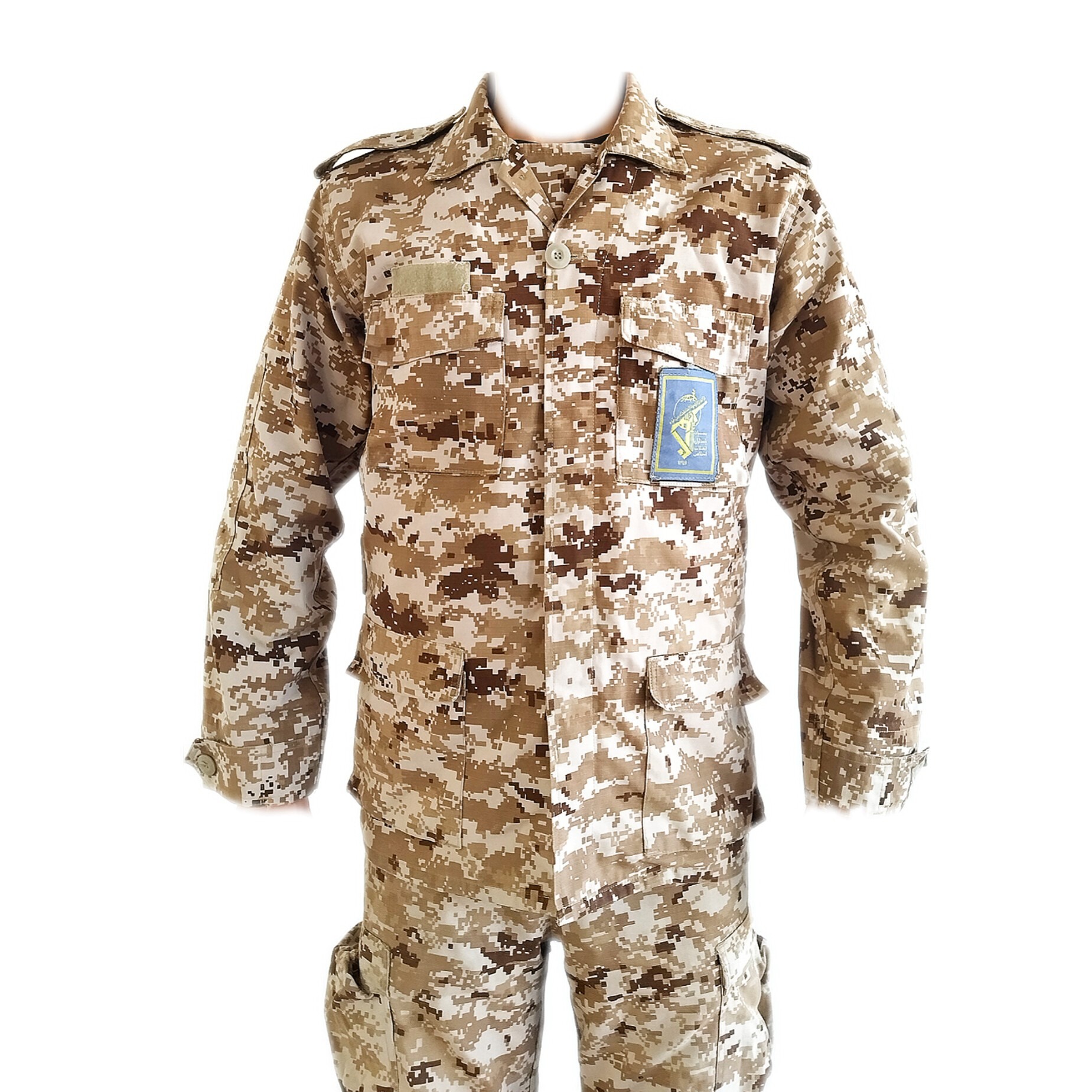 لباس دیجیتال خاکی