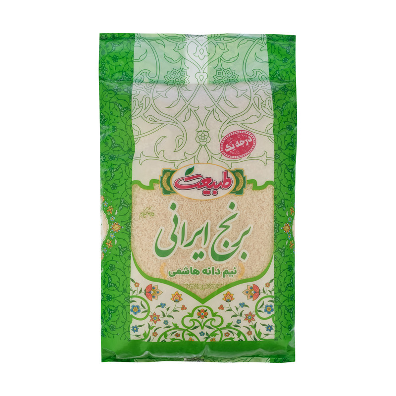برنج نیم دانه هاشمی ایرانی طبیعت - 4.5 کیلوگرم