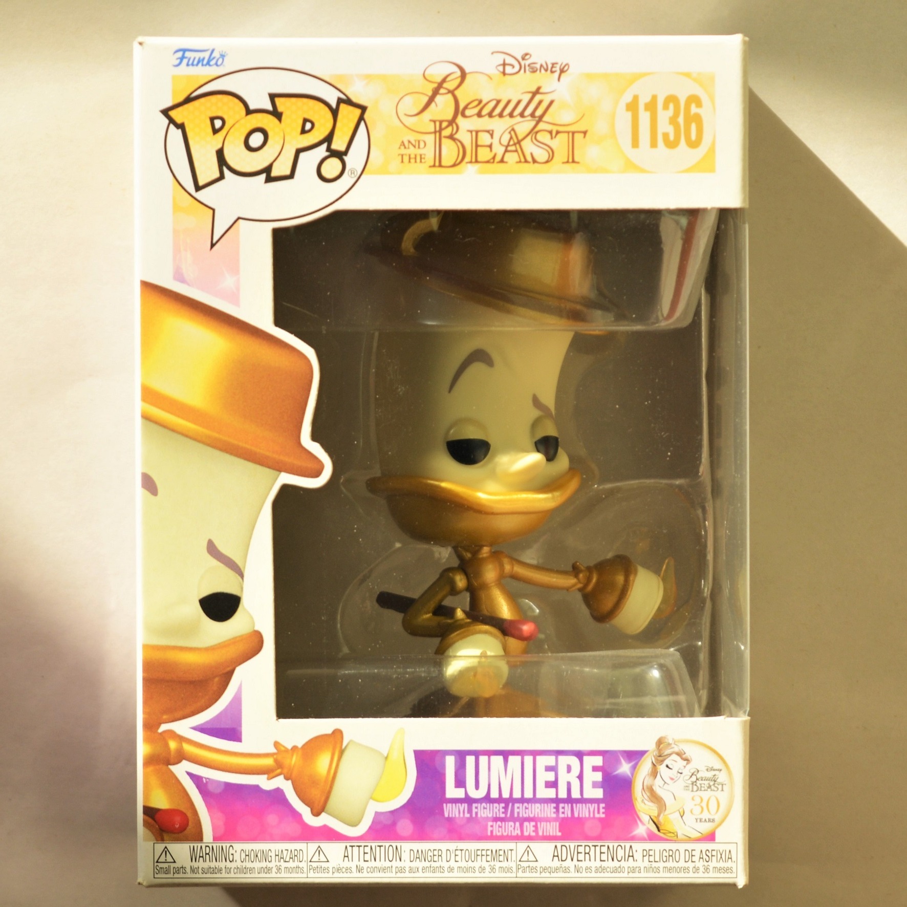 فانکو پاپ اورجینال Lumiere Funko pop شماره 1136
