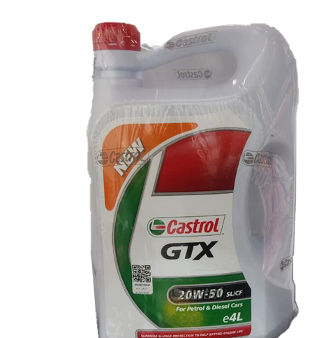 روغن موتور کاسترول 20W-50 SL GTX چهار لیتری