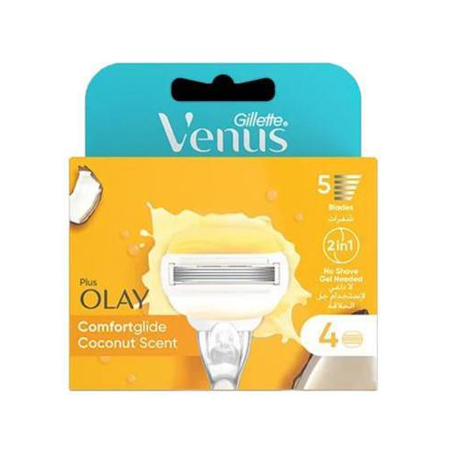 سری یدک ژیلت ونوس 5لبه comfortglide coconut OLAY Plus