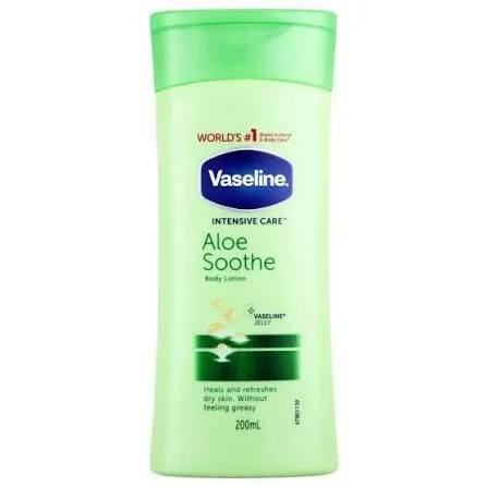 لوسیون بدن وازلین 200میل رایحه Aloe Smooth