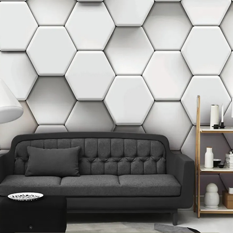 پوستر دیواری سه بعدی هندسی کد b-9412 | خرید قسطی