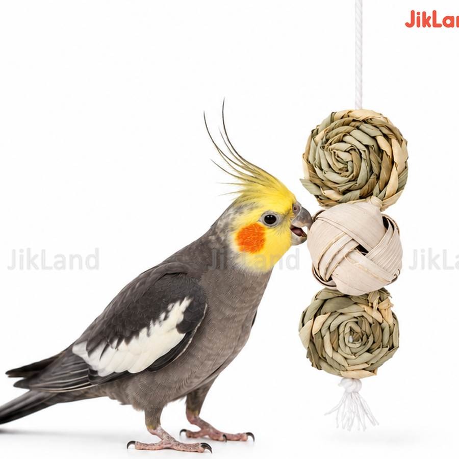 اسباب بازی حصیری عروس هلندی و طوطی و پرندگان