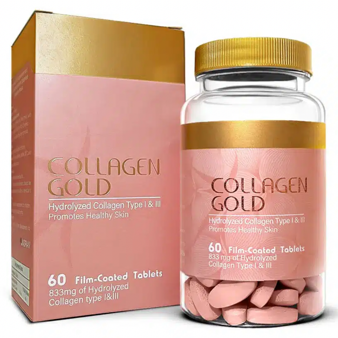 مکمل کلاژن گلد آدریان 60 عددی آدریان سلامت پوست و مو و ناخن 1406