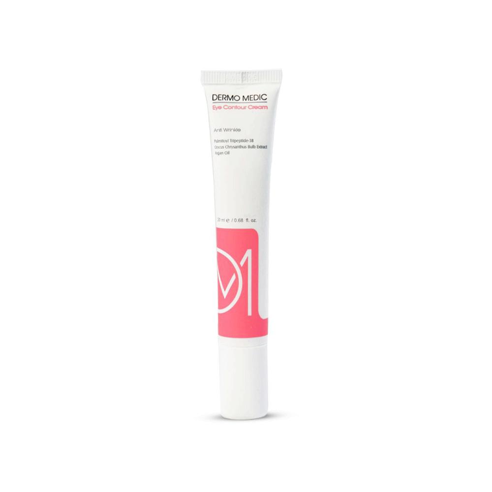 کرم ضد چروک دور چشم درمومدیک Dermo Medic Anti Wrinkle Eye Contour Cream 20ml
