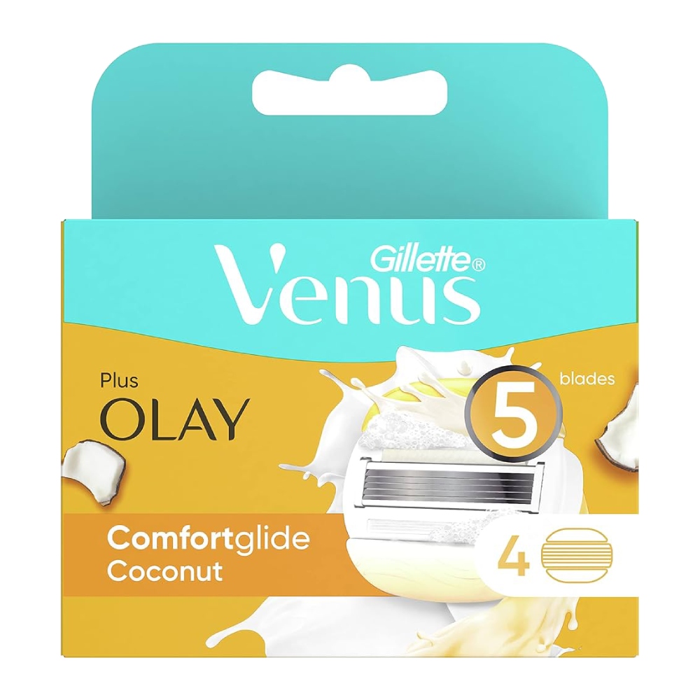 تیغ یدک ژیلت Gillette سری Venus مدل Olay بسته 4 عددی مدل 1