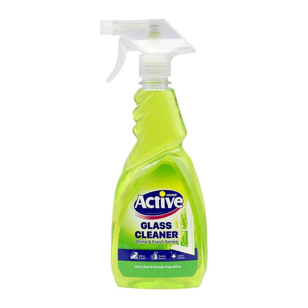 اسپری شیشه پاک کن اکتیو Active مدل Green سبز حجم 500 میل مدل 1