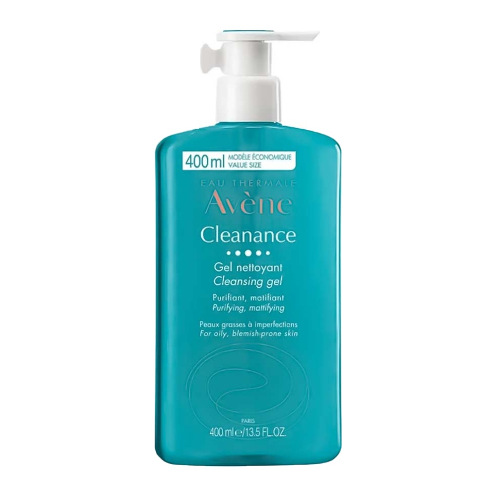 ژل شستشوی پوست Avene مدل Cleanance مناسب پوست چرب و مستعد جوش حجم 400 میل مدل 1